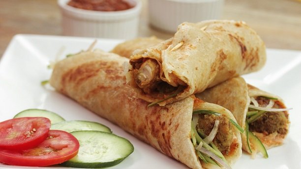 Beef Bihari Paratha Roll